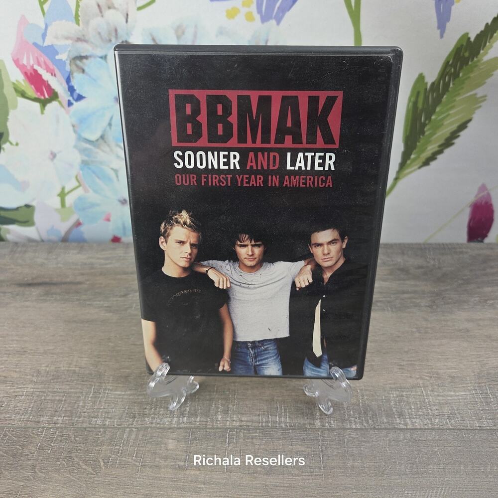 BBMak: Sooner or Later Our First Year in America (DVD 2001) OOP RARE